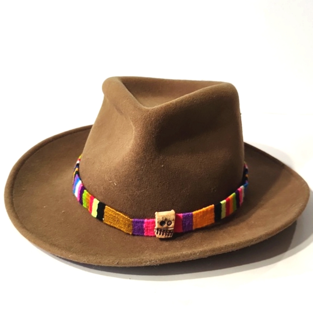 VTG Eddie Bauer 100% Wool Hat Size Medium